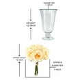 thumbnail image 3 of Serene Spaces Living DIY Vase Kit: Faux Peach Tea Flower Bouquet & Vase, 3 of 3