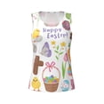 thumbnail image 4 of Lsque Happy Easter1 Printed Workout Tank Tops for Women, Athletic Sports Tank Tops, Compression Sleeveless Dry Fit Shirts,Sleeveless Yoga Shirt-Small, 4 of 9