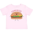 thumbnail image 3 of Inktastic Cute Kawaii Hamburger Boys or Girls Toddler T-Shirt, 3 of 5