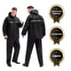 thumbnail image 4 of Impermeable Traje Negro Con Gorro 1.85 mts Importadora La Merced Franjas Antirreflejantes PVC Resistente, 4 of 4