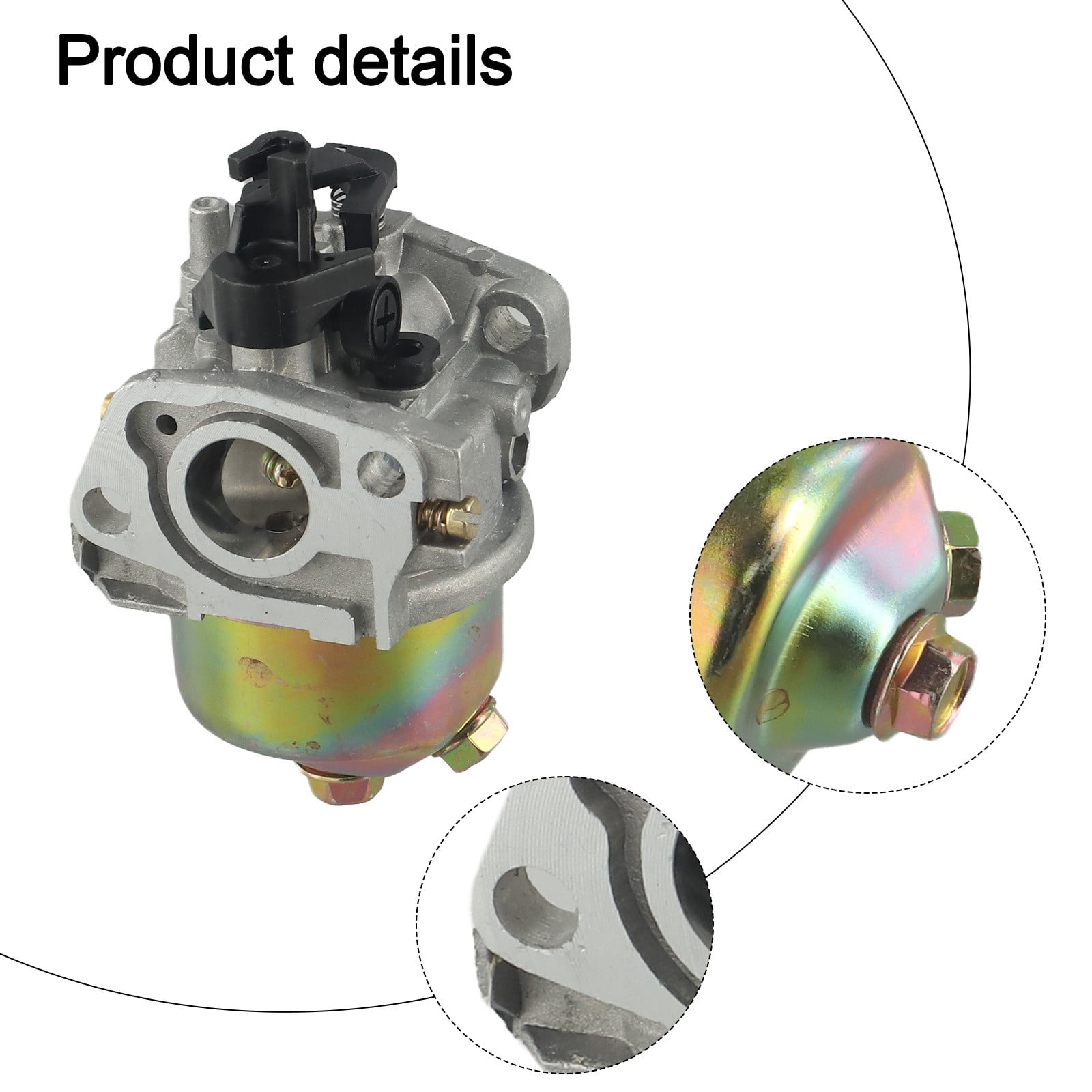 Outlier Carburetor Kit for Einhell for GC-PM 46/1 S for GC-PM 51/2 S HW HBM 46 R Lawn Mower, Lawn Mower Parts & Accessories