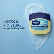 Vaseline Baby Healing Petroleum Jelly Unscented for Diaper Rash & Sensitive Skin, 13 oz
