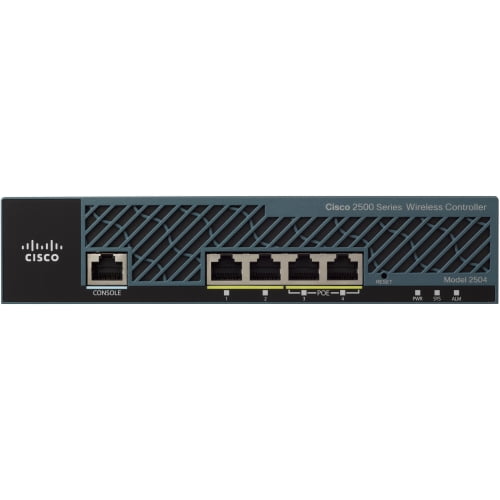 Cisco Air CT2504 Wireless LAN Controller 4 x Network (RJ-45) Rack-mountable by Cisco