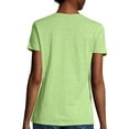 thumbnail image 3 of Hanes Women's X-temp Short Sleeve V-neck T-Shirt, 3 of 6