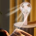 thumbnail image 5 of YiBai Usb Handheld Small Fan Foldable Silent Strong Wind Desktop Portable Charging High Speed Mini Fan Gift, Pink #N.484, 5 of 6