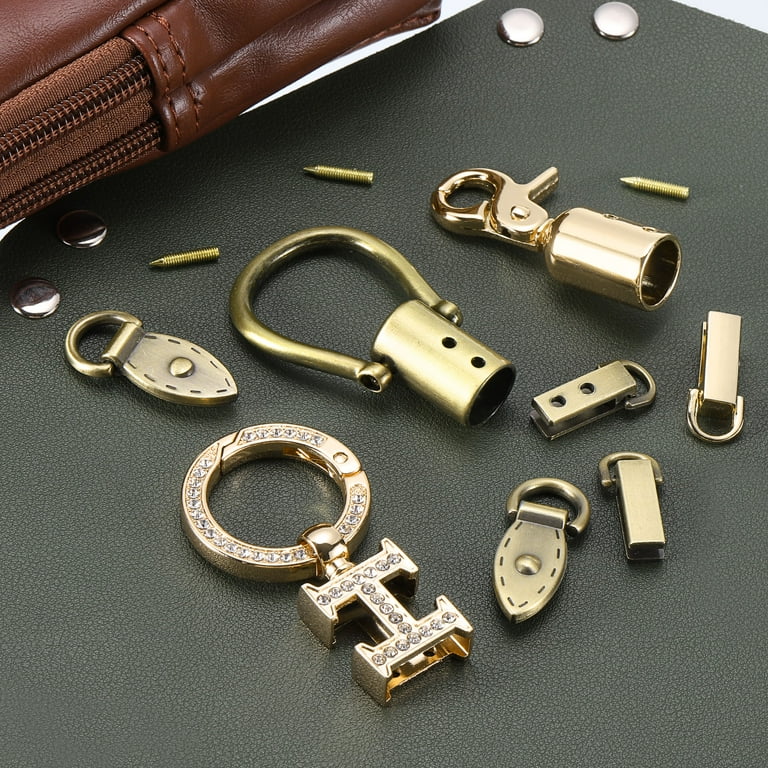 Uxcell 6-Pack Metal Oval Rings - Zinc Alloy Buckles For DIY Bag Straps & Leather Crafts