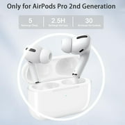 Replacement for AirPods Pro 2 Earbuds Generation Wireless Charging Case/Box