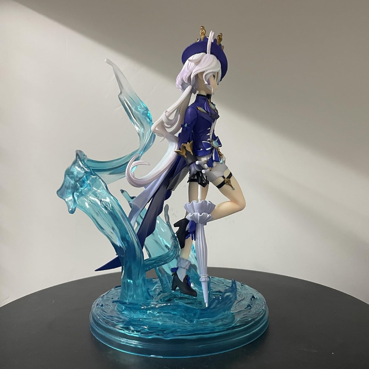 New Furina Figure, Water Control Furina Action Figures 24cm/9.4inch PVC Characters Collectible Decorations Handicrafts Souvenirs for Anime Fans Gifts
