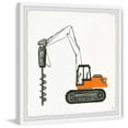 thumbnail image 2 of Marmont Hill Drilling Truck Framed Wall Art, 18.00" x 1.50", 2 of 6
