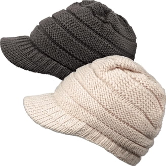 Women\'s Cotton Crochet Slouchy Beanie Hat Knit Summer Skull Cap Solid Grey ZXM Women Cotton Crochet Slouchy Beanie Hat Handmade Knit  main image 3