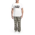 thumbnail image 5 of CafePress - But First Coffee Men's Light Pajamas - Men's Light Loose Fit Cotton Pajama Set, 5 of 7