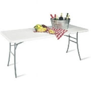 Cosco 14-678-WSP1 30 x 72 in. Center Folding Molded Folding Table