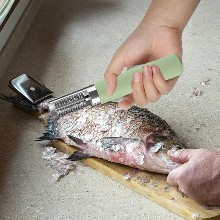 Electric Fish Scaler Fish Cleaning Tools without Fuss or Mess