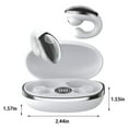thumbnail image 2 of AZXY Earbuds Wireless Bluetooth,Bluetooth Earbuds Noise Cancelling Waterproof,Open Ear Clip Headphones with Charging Case,Long Battery Life True Sports Ear Buds for Running Cycling, 2 of 8