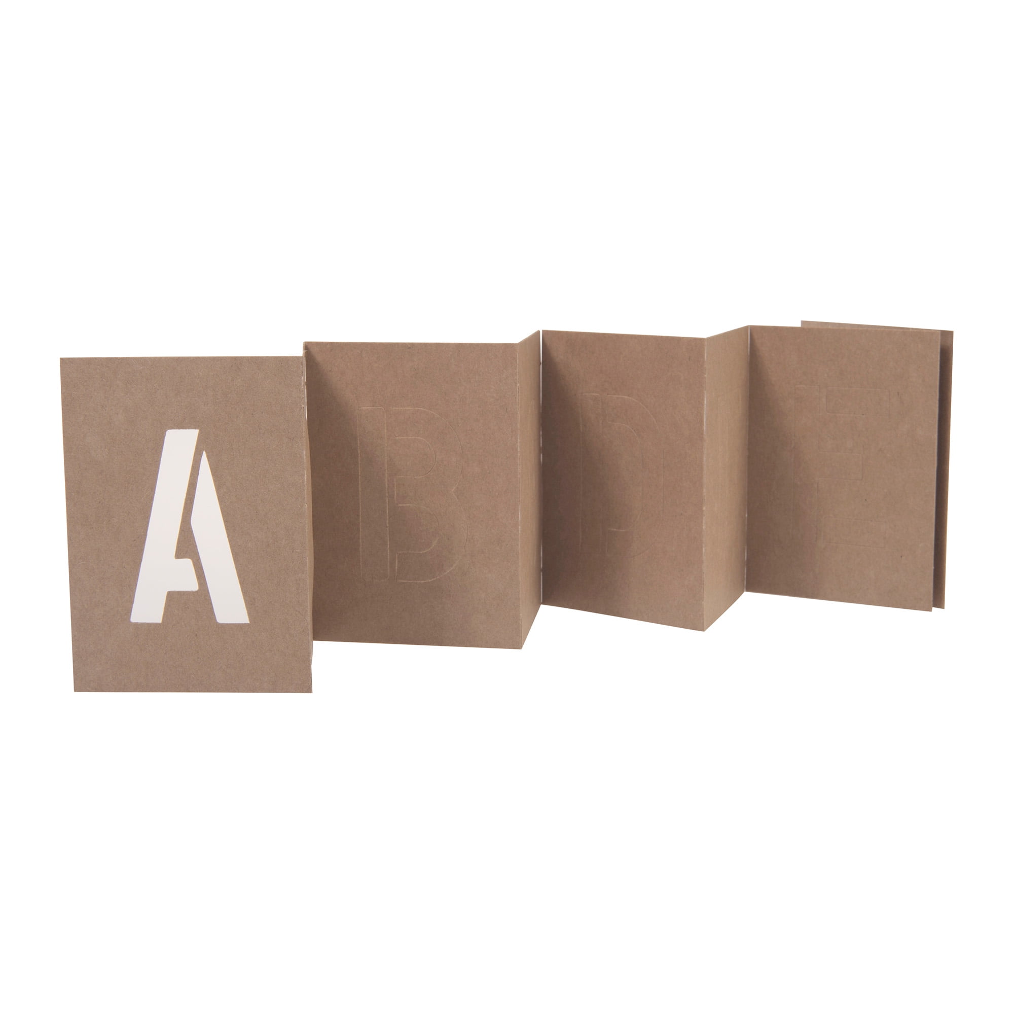 HY-KO Products ST-3 Number & Letter Stencils, 3 INCH, Tan