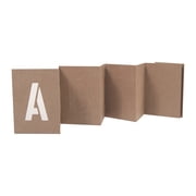 Hy-Ko Precision 2 Reusable Number & Letter Stencil Kit