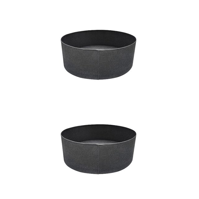 Cateissary Cama de jardín Flor redonda Vegetal Criado Bolsas de cultivo Contenedor Maceta no tejida Suministros de jardinería Accesorios Type2 NO2