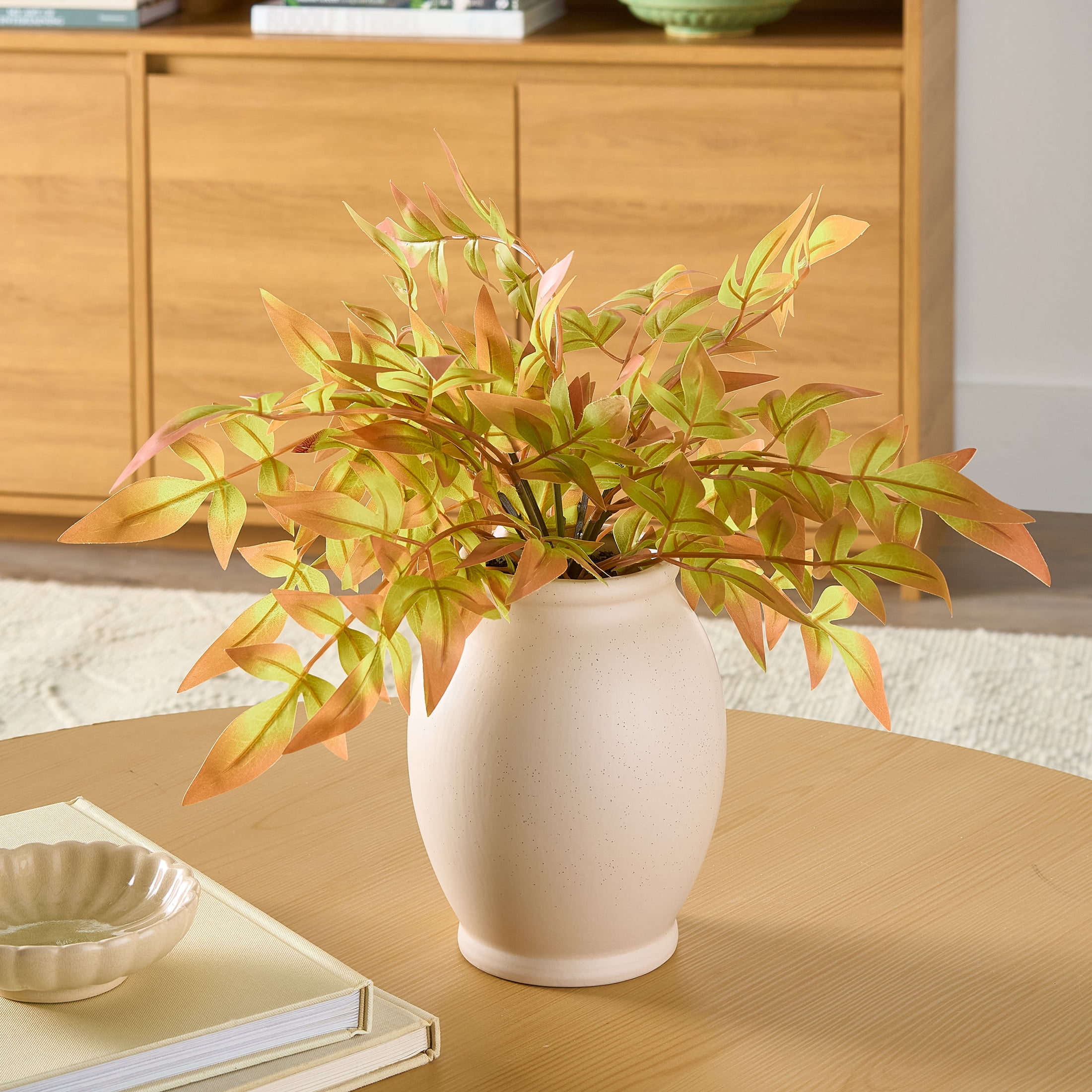 Better Homes & Gardens 11" Artificial Sumac Plant in Ceramic Vase