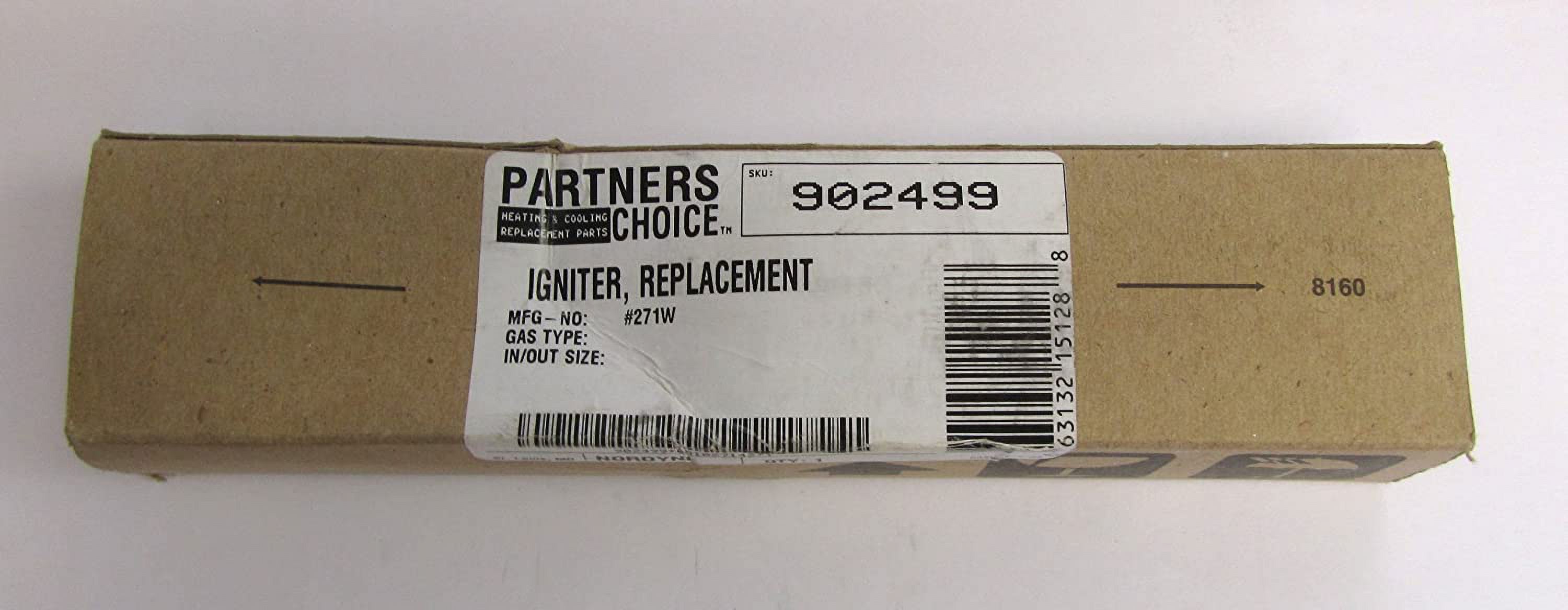 Miller # 902499 Hot Surface Furnace Ignitor Nordyne Intertherm Broan