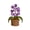 Purple, variant on Yatlte Lily of the Valley Night Light, Cordless Bedside Light for Bedroom Decor, Gift for Women, Mom, Her on Christmas, Valentine’s Day, Mother’s Day
