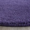 thumbnail image 3 of Safavieh Himalaya 4' Round Hand Loomed Wool Pile Rug in Purple, 3 of 3