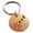 Rose, variant on Stainless Steel Fly Away Engraved Small Medallion Circle Charm Keychain Keyring