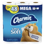 Charmin Ultra Soft Toilet Paper, 12 Mega Rolls, 264 Sheets per Roll