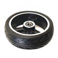 thumbnail image 3 of Mosiee Pneu de Trottinette Électrique de 5 Pouces en Caoutchouc, Pneu Non Gonflable 5.5X2, Plein, Résistant à l'Usure, Pneu de Remplacement, Ensemble Roue Complète, 3 of 9