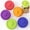 5 Pack - Regular Mouth, variant on Fermentation Lids, Self-Burping Airlock Lids for Wide Mouth Mason Jars (86mm)|Heavy-Duty 100% Silicone, One-Piece Seamless Hygienic Design|Upgrade Your Jar for Sauerkraut & Kimchi (5-Pack Rainbow)