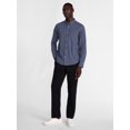 thumbnail image 2 of George Men's Poplin Shirt with Long Sleeves, Sizes S-3XL, LT-4XLT, 2XB-6XB, 2 of 5