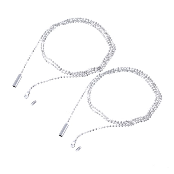 Pull Chain String Extension with Connector for Ceiling Fan Light Fixture Light Bulb Switchs Chain Extender1 Meter Length