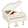 thumbnail image 1 of Matsuzay Piano con luz LED, artesanía exquisita, el mejor regalo para Navidad y año nuevo Decoración del hogar, 1 of 6