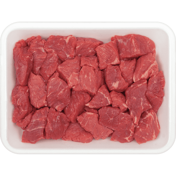 Beef Stew Meat, 0.68 - 1.31 lb Tray