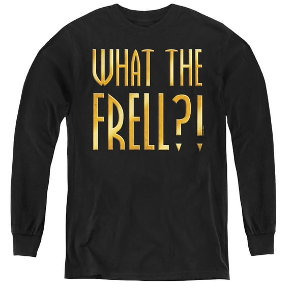 Farscape What The Frell Youth Long Sleeve T-Shirt Black