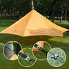WEANAS Portable Outdoor Sunshade Camping Sun Shelter Awning Lightweight Waterproof for Tent Camping Hiking Fishing Beach Picnic
