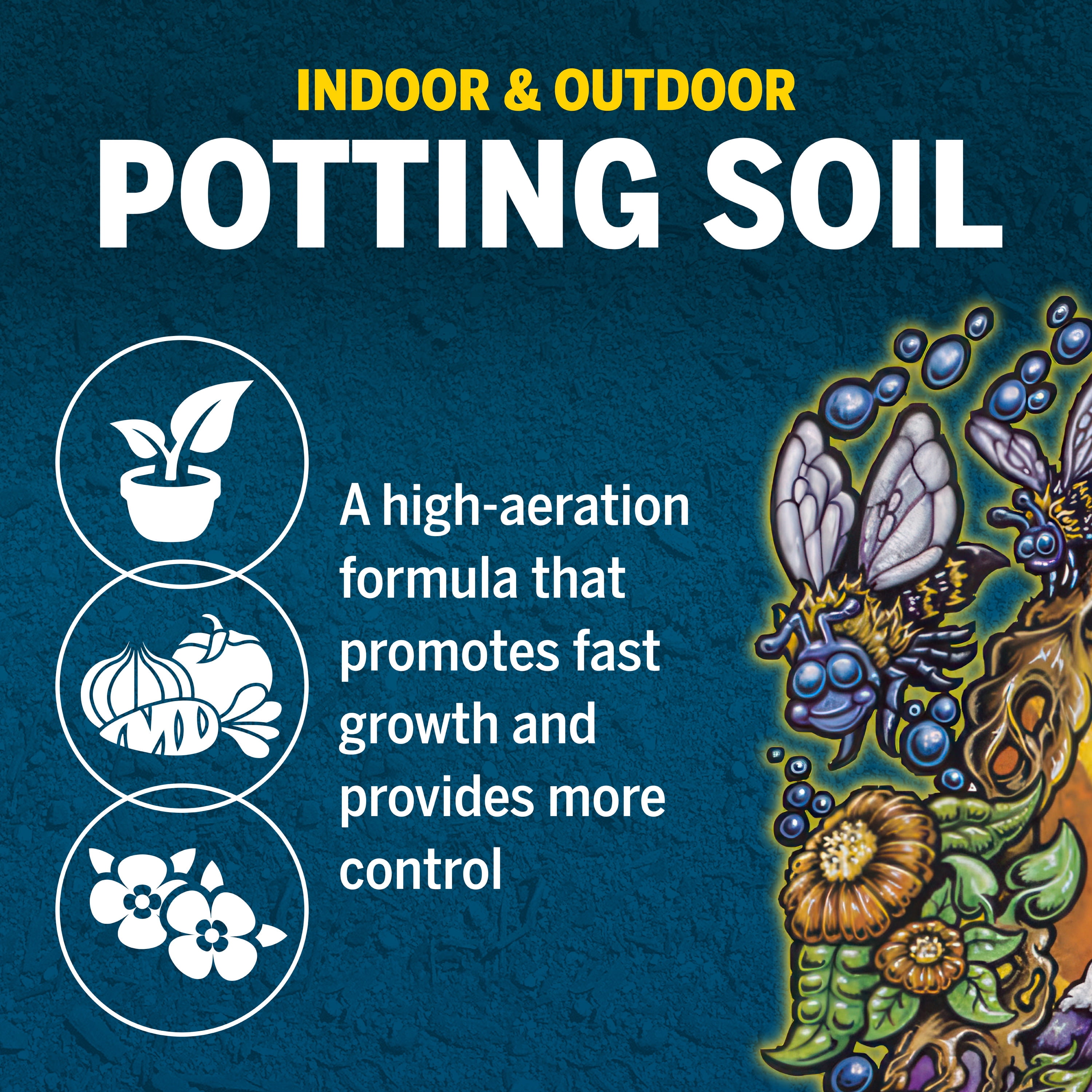 (2 pack) Mother Earth Groundswell Performance Soil, All-Purpose Potting Soil for Root Growth, 8 qt.