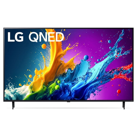 LG 55-Inch QNED80 (QLED + NanoCell) Quantum Dot NanoCell 4K Smart TV - α5 AI Processor 4K, Local Dimming, Alexa Built-In, HDR10, HGIG, ALLM, WebOS 24, Magic Remote (55QNED80TUC, 2024)