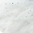 thumbnail image 6 of Tanhomme Women's Tulle Skirts High Low Layered Puffy Fairy Skirts Midi Length Irregular Tutu Skirt Fashion Women Summer Gradient Color Tulle Skirt High Waist Pleated Long Female Tutu Skirts, 6 of 7