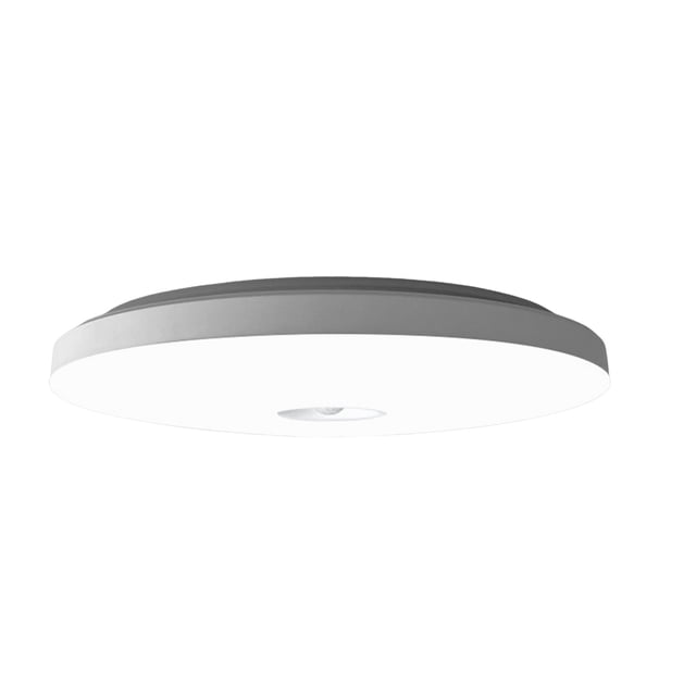 Voice Control Motion Sensor Ceiling Light Wired 23/30CM Motion Activated Flush Mount Lighting Fixture 12W LED Ceiling Light For Closet Hallway Porch Laundry Garage Basements 6000K