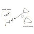 thumbnail image 3 of Unique Bargains Stainless Steel Heavy Load Ground Peg Spiral Tent Stake, 3 of 5