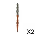 thumbnail image 1 of 2xpequeño Cepillo Redondo Peine Para Flequillo Para Vestidos De Pelo Cabello Grueso O Fino L, 1 of 8