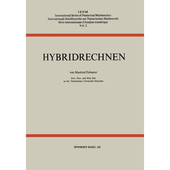 International Numerical Mathematics Hybridrechnen, Book 2, (Paperback)