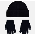 thumbnail image 4 of Unisex Nike Cozy Peak Beanie & Gloves Set Size 8/20 Black, 4 of 4