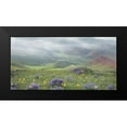 thumbnail image 2 of Murdock, Ramona 14x9 Black Modern Framed Museum Art Print Titled - Misty Valley III, 2 of 5