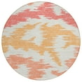 thumbnail image 2 of Addison Rugs Chantille Indoor/Outdoor Transitional Abstract Coral Washable Round Rug, 8' x 8', 2 of 6