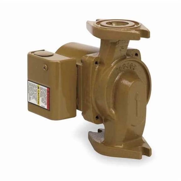 Hydronic Circulating Pump, 1/25 hp, 115V, 1 Phase, Flange Connection