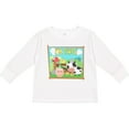 thumbnail image 3 of Inktastic I'm Two Farm Animals Wearing Birthday Party Hats Boys or Girls Long Sleeve Toddler T-Shirt, 3 of 5