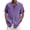 Purple, variant on cllios Linen Shirts for Men Summer Casual Button Down Shirt Solid Short Sleeve Slim Top Comfy Hawaiian Shirts
