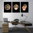 thumbnail image 3 of Hieng Creative Basketball Canvas Wall Hieng Neon Painting Wall Decor Pictures Teenage Boys Room Posters Prints for Gym Men Boys Teens Room Decorations, 3 of 6
