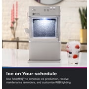 GE Profile Opal Mini Countertop Nugget Ice Maker WiFi Connected Auto Clean Stone Grey